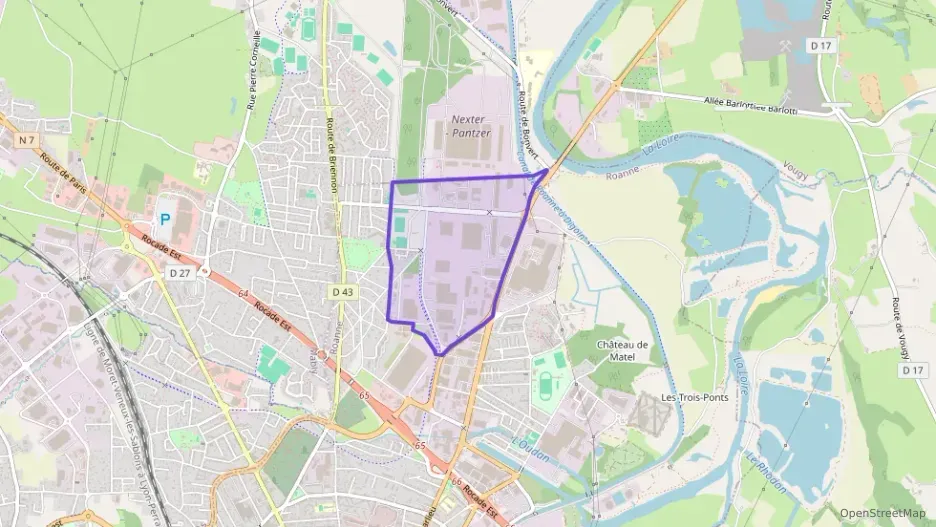 Appartement 55 m² deux pieces à vendre à Roanne Appartement 55 m² deux pieces à vendre à Roanne