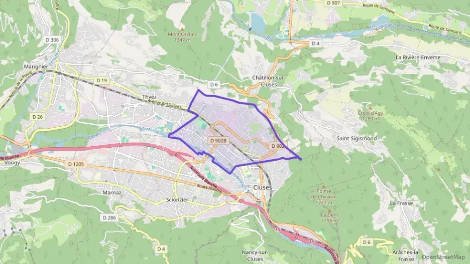 Appartement 66 m² quatre pièces à vendre à Cluses