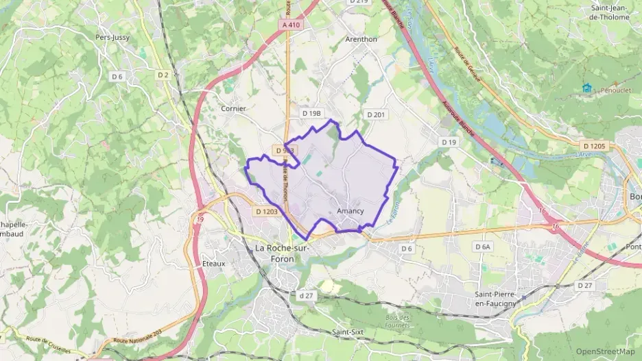 Appartement 66 m² trois pièces à vendre à Amancy