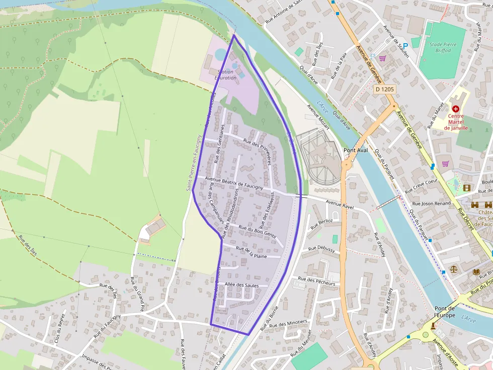 Appartement 49 m² deux pieces à vendre à Bonneville