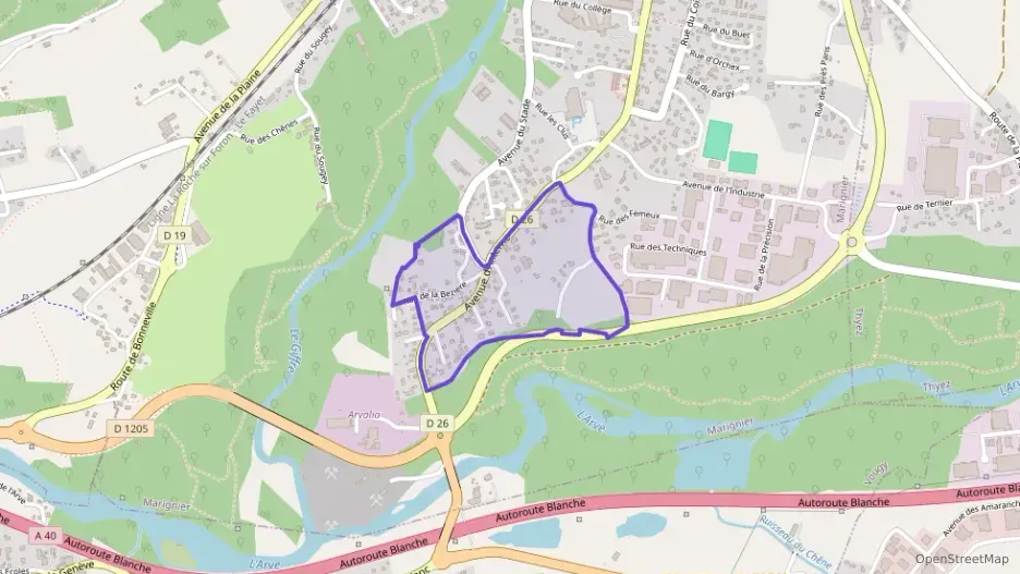 Appartement 60 m² trois pièces à vendre à Marignier