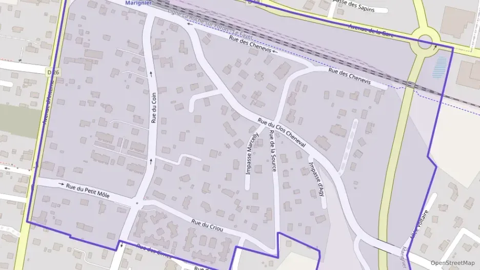 Appartement 63 m² trois pièces à vendre à Marignier