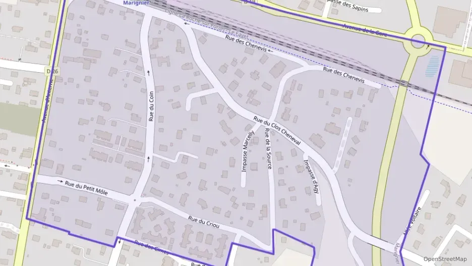 Appartement 61 m² trois pièces à vendre à Marignier