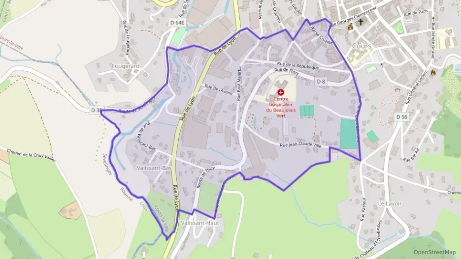 Appartement 52 m² trois pièces à vendre à Cours