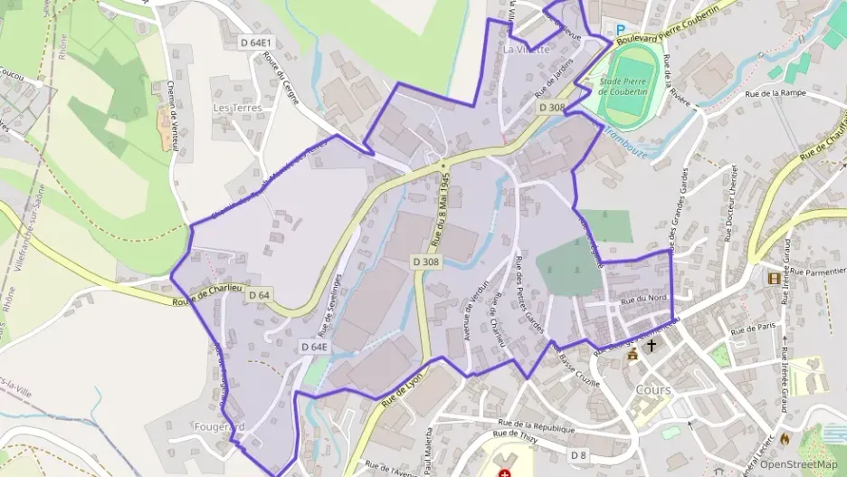 Appartement 78 m² quatre pièces à vendre à Cours Appartement 78 m² quatre pièces à vendre à Cours