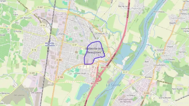 Appartement 60 m² trois pièces à vendre à Belleville-en-Beaujolais