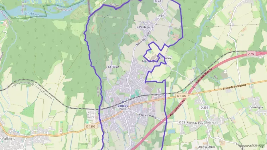 Appartement 53 m² deux pieces à vendre à Valleiry