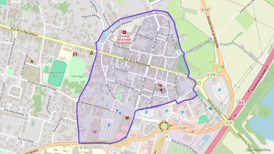 Appartement 66 m² trois pièces à vendre à Belleville-en-Beaujolais