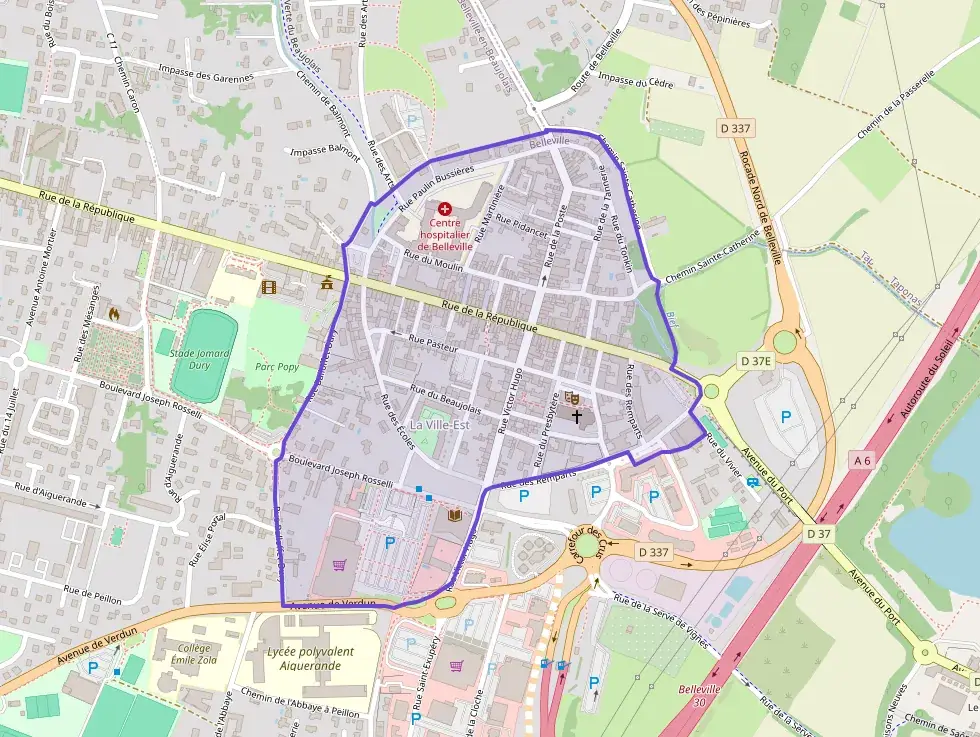 Appartement 66 m² trois pièces à vendre à Belleville-en-Beaujolais