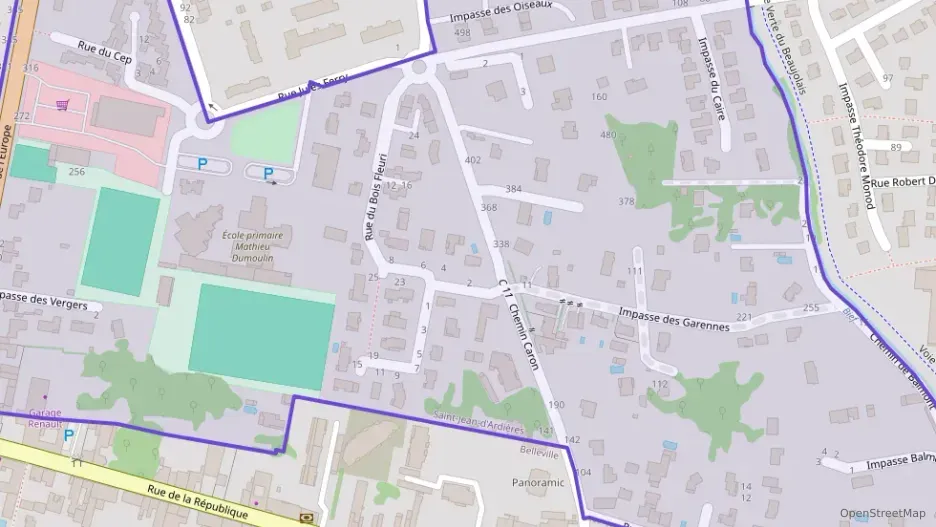 Appartement 127 m² quatre pièces à vendre à Belleville-en-Beaujolais