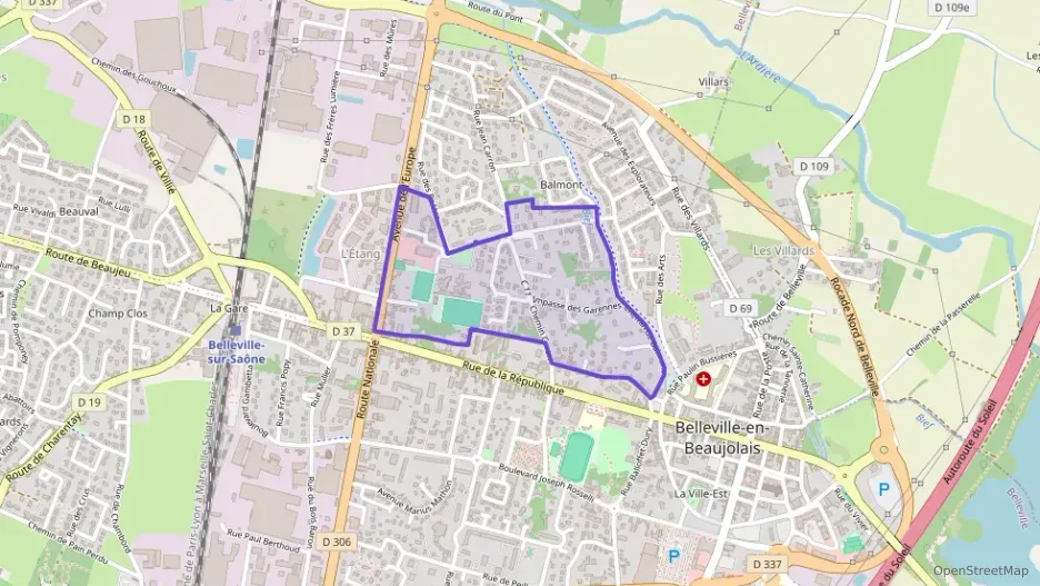 Appartement 127 m² quatre pièces à vendre à Belleville-en-Beaujolais