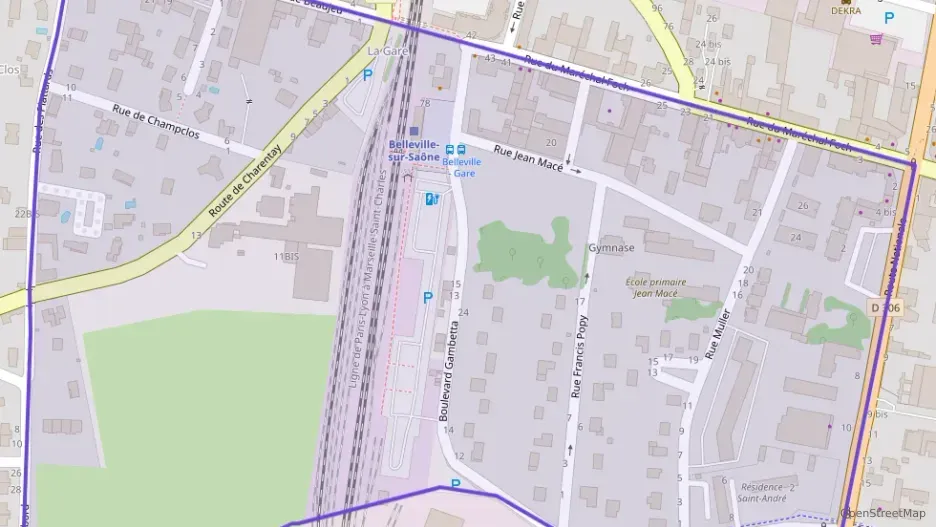 Appartement 65 m² trois pièces à vendre à Belleville-en-Beaujolais