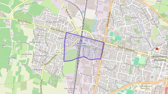 Appartement 68 m² trois pièces à vendre à Belleville-en-Beaujolais