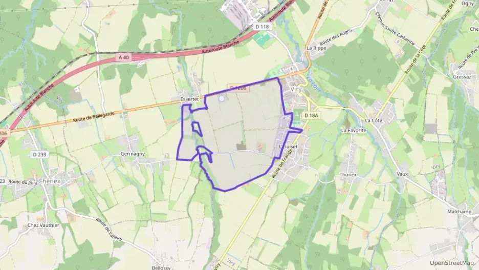 Appartement 92 m² quatre pièces à vendre à Viry