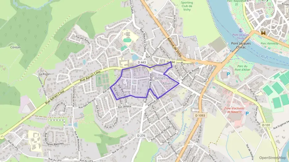 Appartement 63 m² quatre pièces à vendre à Bellerive-sur-Allier