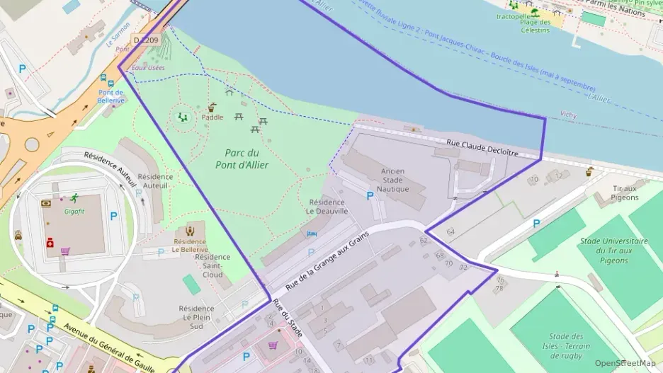 Appartement 46 m² deux pieces à vendre à Bellerive-sur-Allier