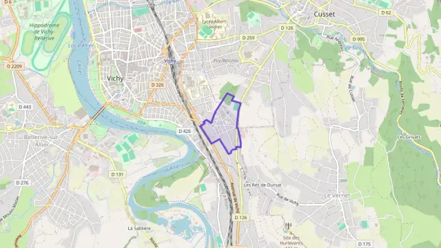 Appartement 43 m² une piece à vendre à Vichy