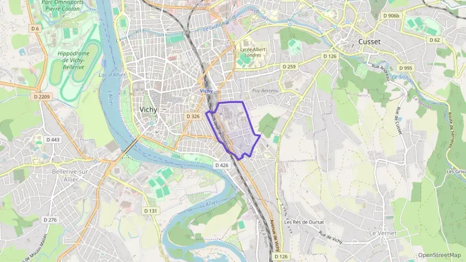 Appartement 46 m² trois pièces à vendre à Vichy Appartement 46 m² trois pièces à vendre à Vichy