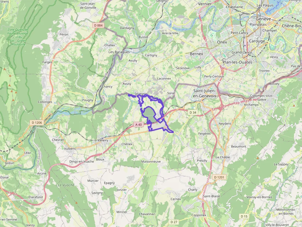 Appartement 66 m² trois pièces à vendre à Viry