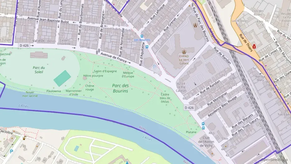 Appartement 55 m² trois pièces à vendre à Vichy