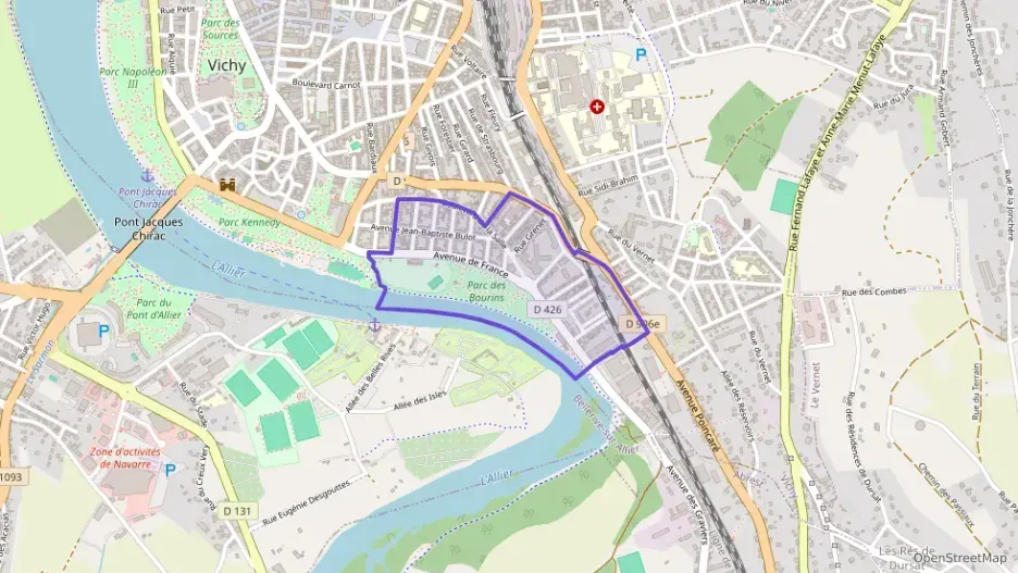 Appartement 55 m² trois pièces à vendre à Vichy