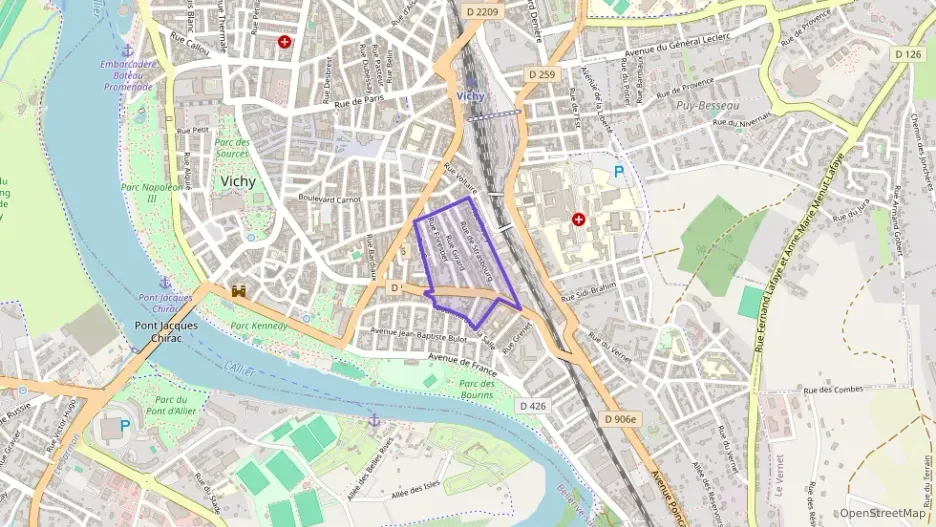 Appartement 79 m² trois pièces à vendre à Vichy