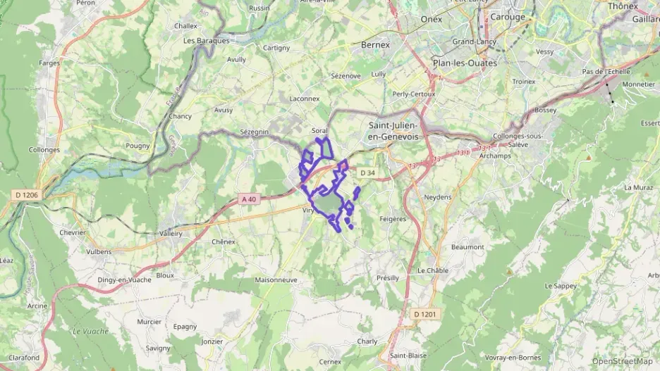 Appartement 111 m² quatre pièces à vendre à Viry Appartement 111 m² quatre pièces à vendre à Viry