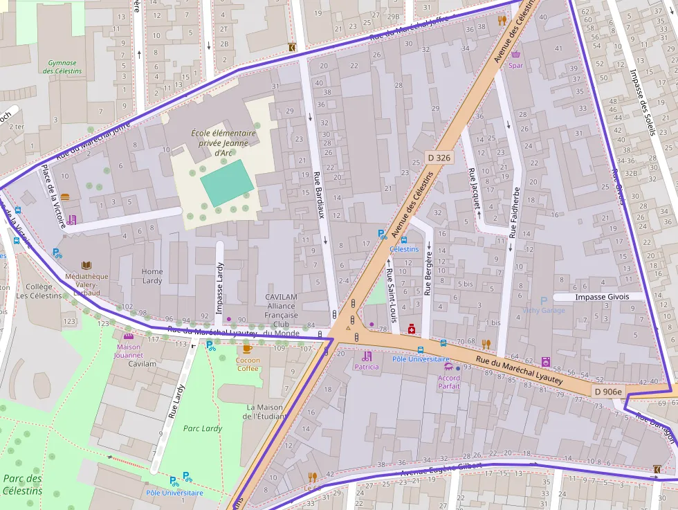 Appartement 51 m² trois pièces à vendre à Vichy