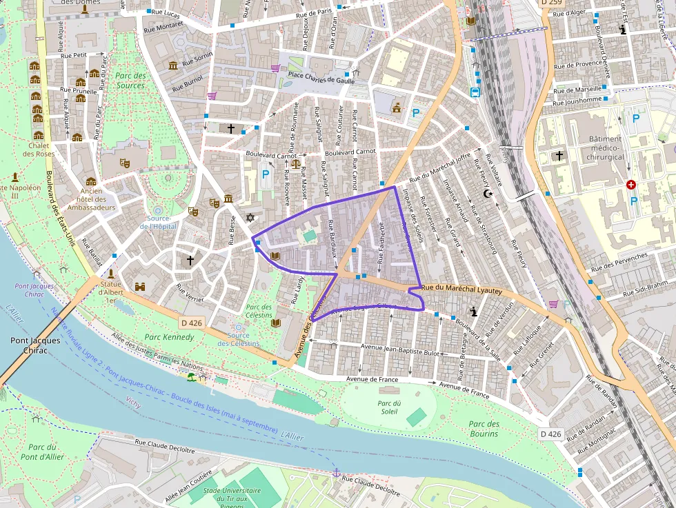 Appartement 51 m² trois pièces à vendre à Vichy