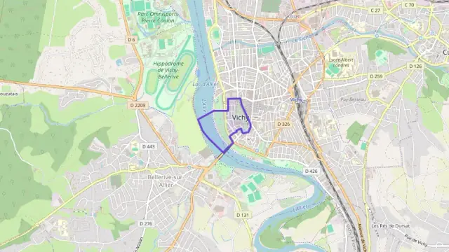 Appartement 98 m² deux pieces à vendre à Vichy