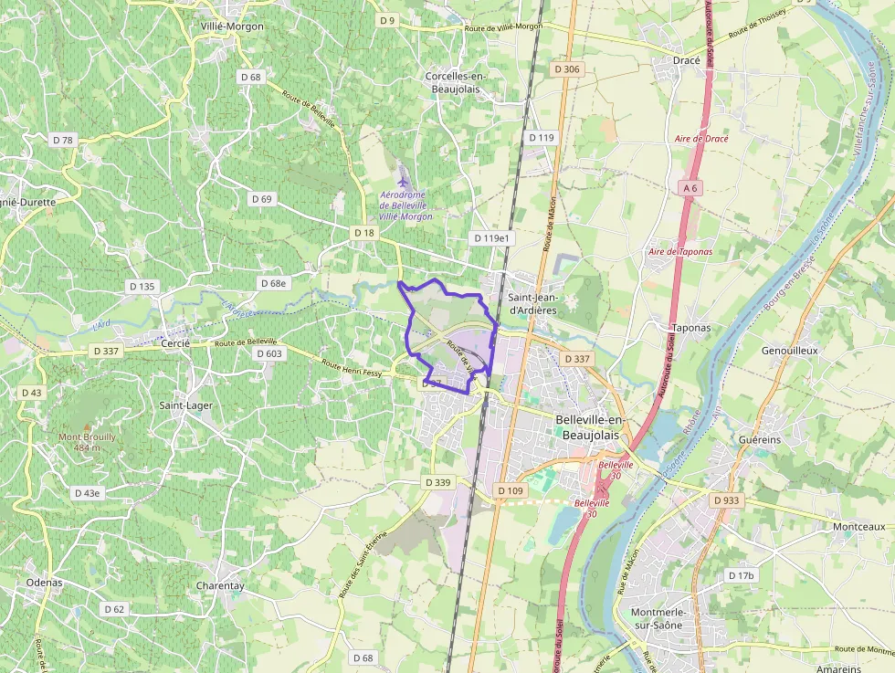 Appartement 71 m² trois pièces à vendre à Belleville-en-Beaujolais