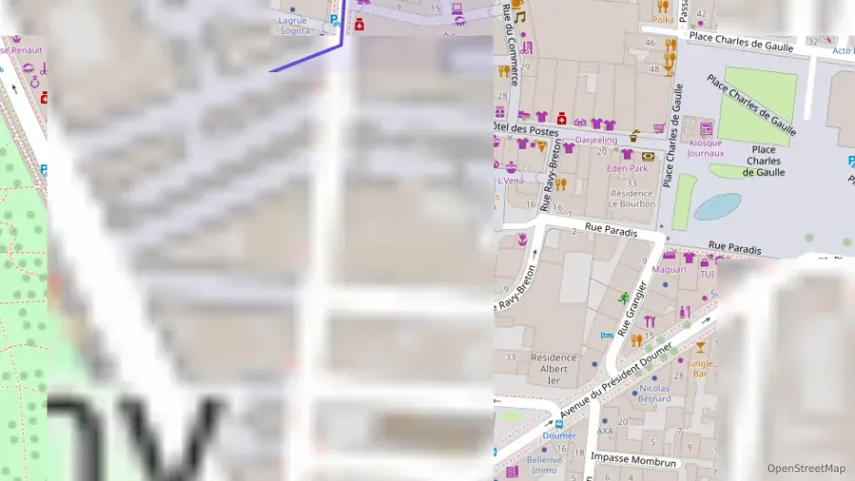 Appartement 20 m² une piece à vendre à Vichy Appartement 20 m² une piece à vendre à Vichy