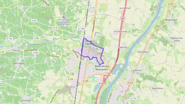 Appartement 65 m² trois pièces à vendre à Belleville-en-Beaujolais