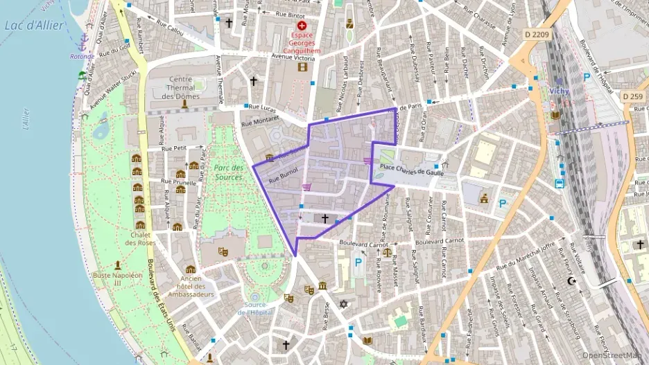 Appartement 83 m² trois pièces à vendre à Vichy