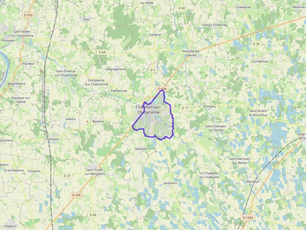 Appartement 71 m² trois pièces à vendre à Châtillon-sur-Chalaronne