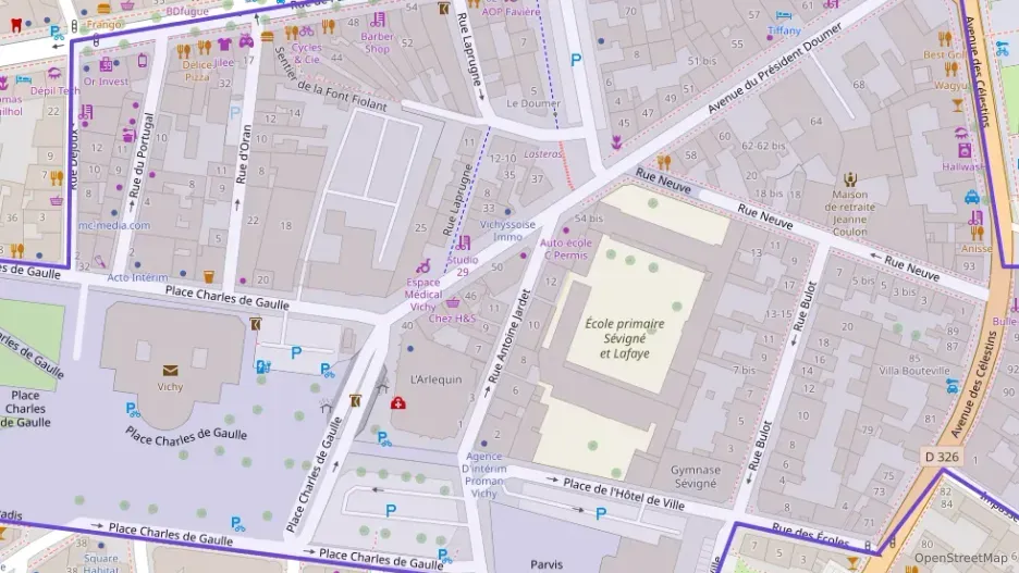 Appartement 125 m² quatre pièces à vendre à Vichy Appartement 125 m² quatre pièces à vendre à Vichy