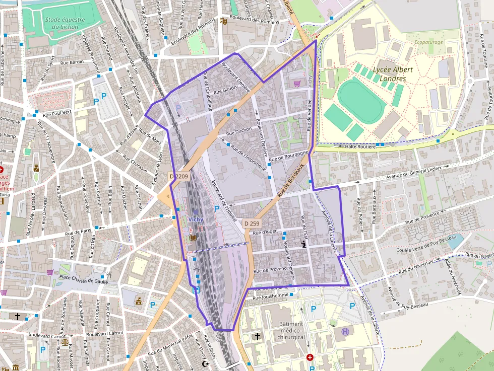 Appartement 48 m² deux pieces à vendre à Vichy