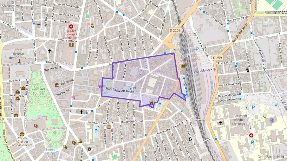 Appartement 21 m² une piece à vendre à Vichy