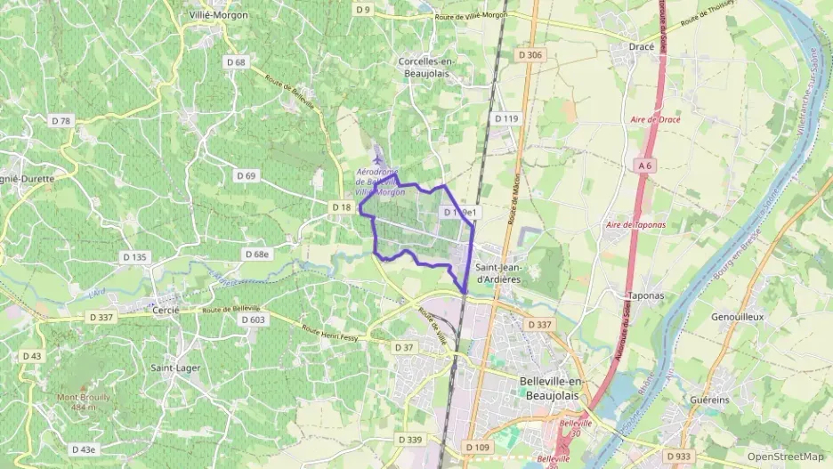 Appartement 84 m² quatre pièces à vendre à Belleville-en-Beaujolais Appartement 84 m² quatre pièces à vendre à Belleville-en-Beaujolais