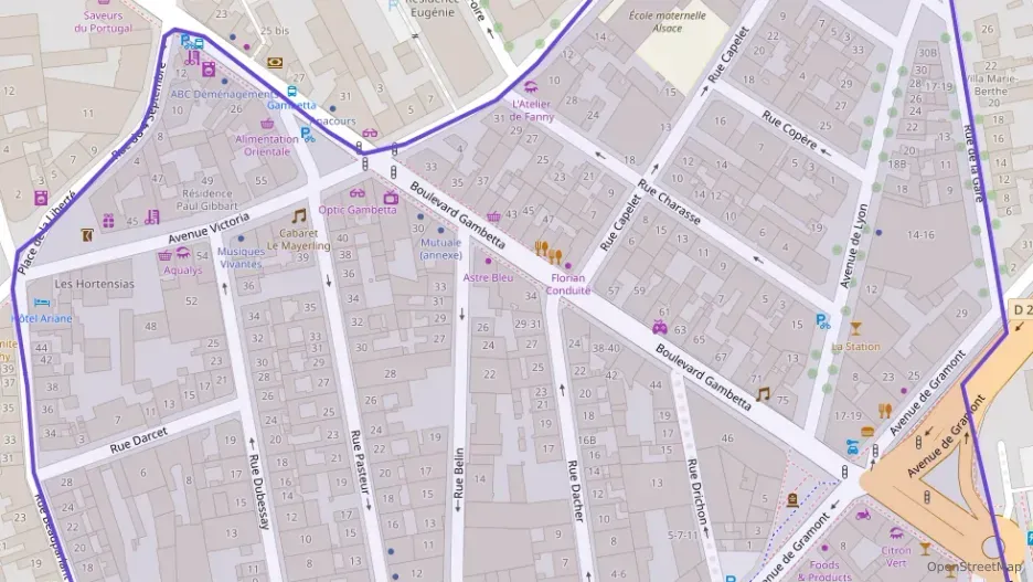 Appartement 57 m² deux pieces à vendre à Vichy