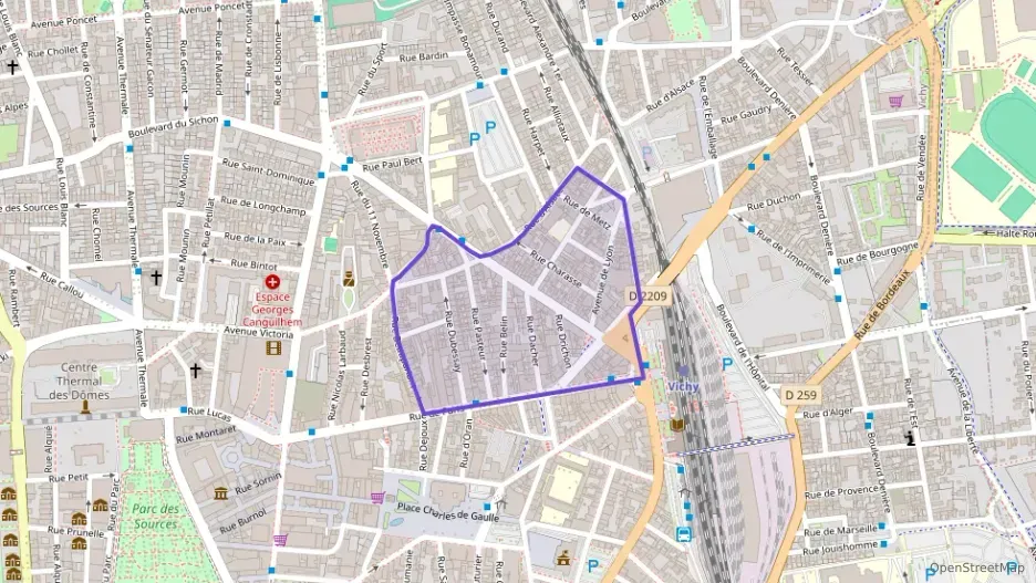 Appartement 57 m² deux pieces à vendre à Vichy