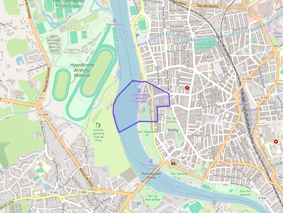 Appartement 79 m² trois pièces à vendre à Vichy