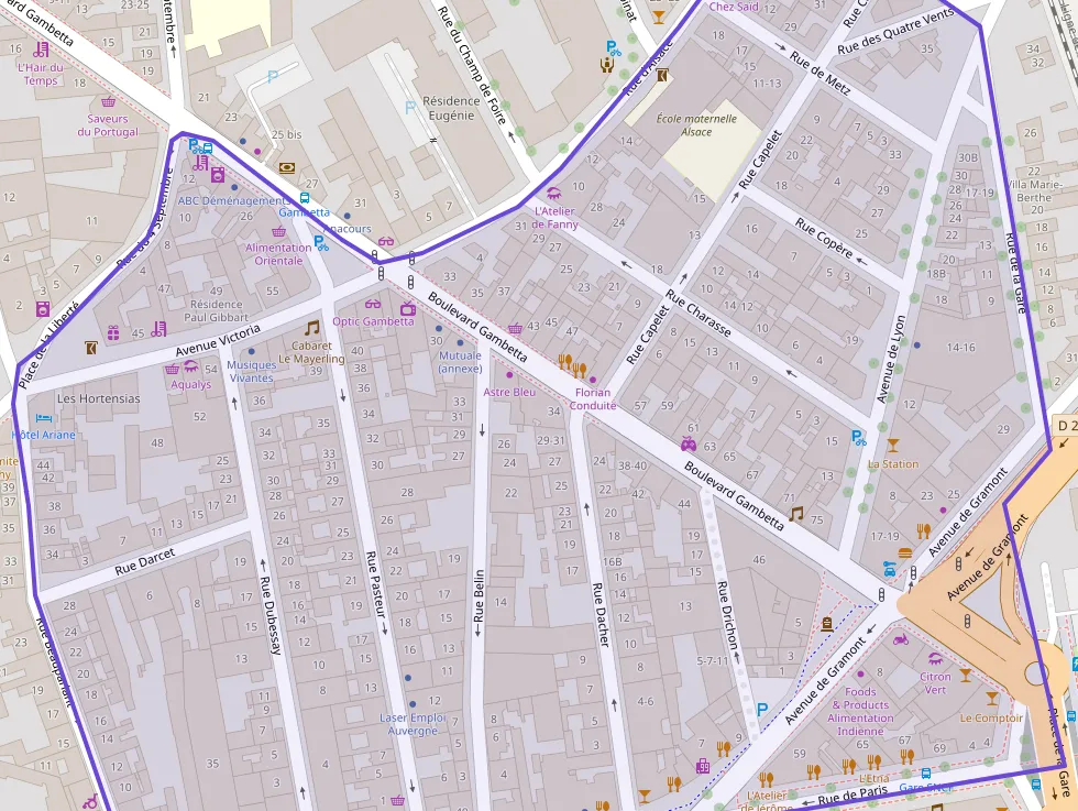 Appartement 89 m² quatre pièces à vendre à Vichy