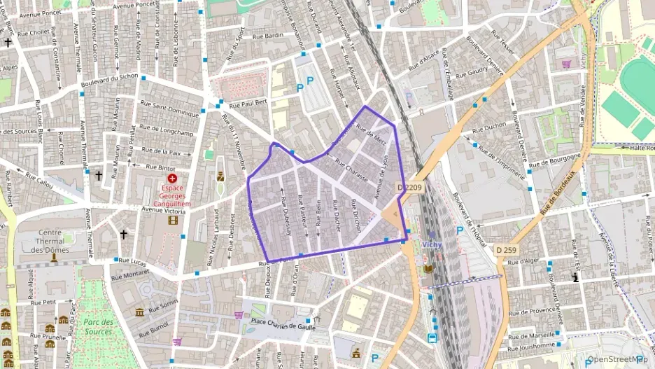 Appartement 43 m² deux pieces à vendre à Vichy