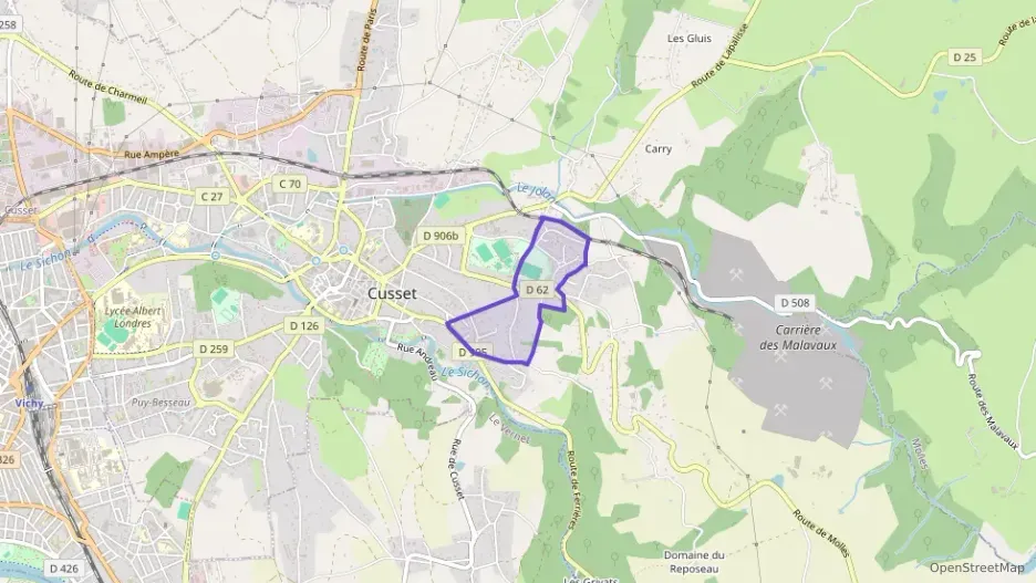 Appartement 78 m² trois pièces à vendre à Cusset