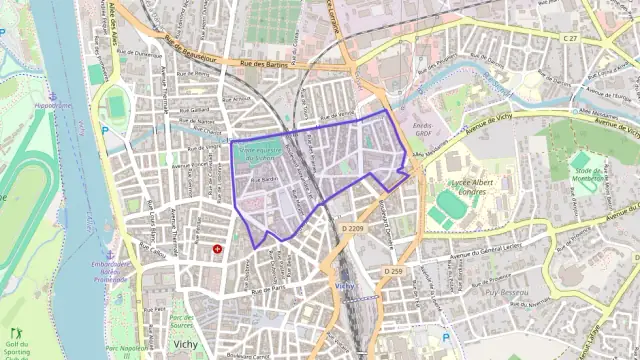 Appartement 73 m² trois pièces à vendre à Vichy