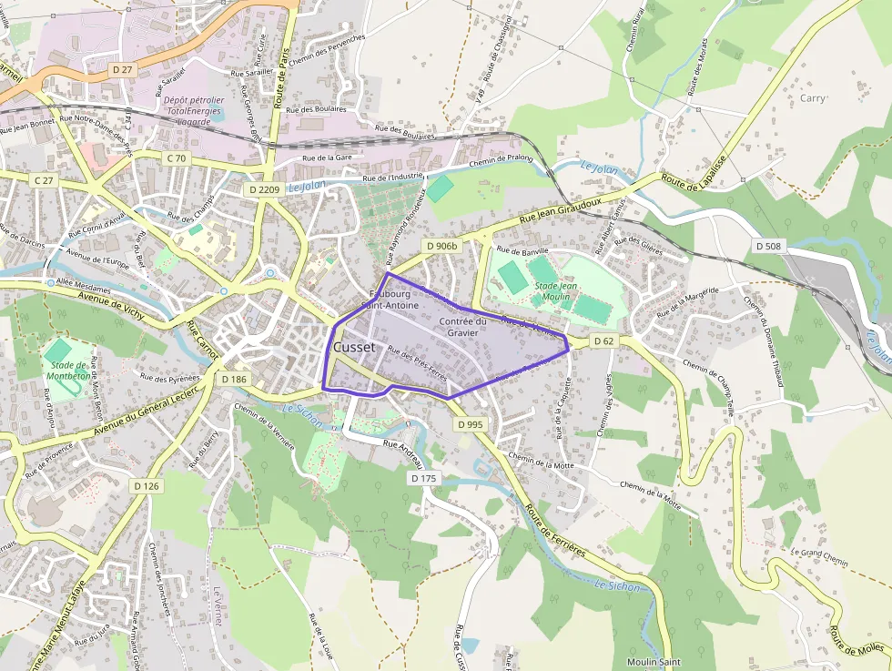 Appartement 75 m² trois pièces à vendre à Cusset