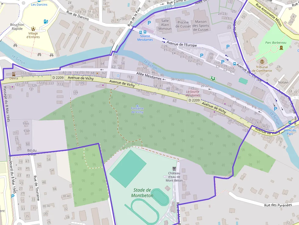 Appartement 113 m² quatre pièces à vendre à Cusset