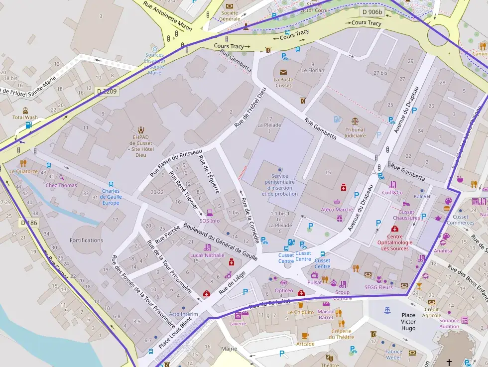 Appartement 45 m² une piece à vendre à Cusset