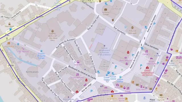 Appartement 45 m² une piece à vendre à Cusset